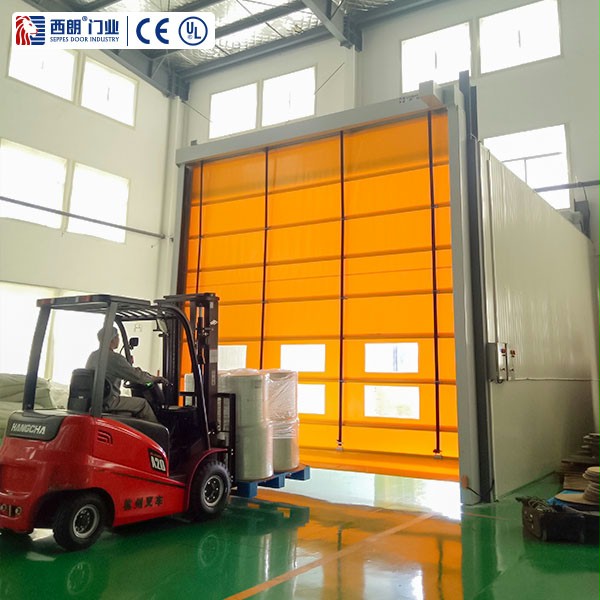 抗风堆积快速门